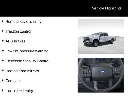 New 2026 Ford F250 XLT w/ Snow Plow/Camper Package AWD/4WD image 8