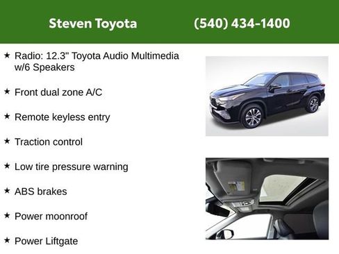 Certified 2023 Toyota Highlander XLE image 11