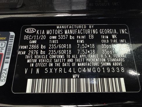 Used 2021 Kia Sorento S FWD image 52