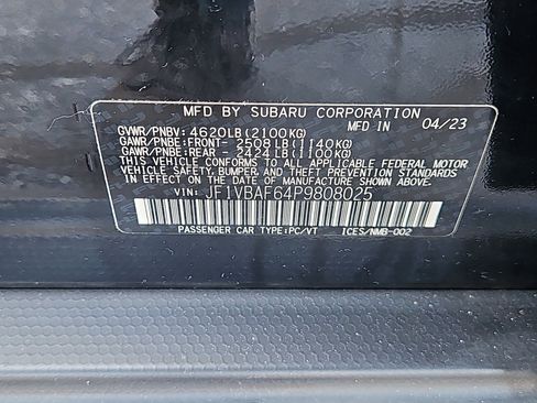 Used 2023 Subaru WRX Premium image 7