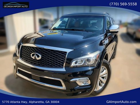 Used 2016 INFINITI QX80 4WD w/ Signature Edition Package image 1