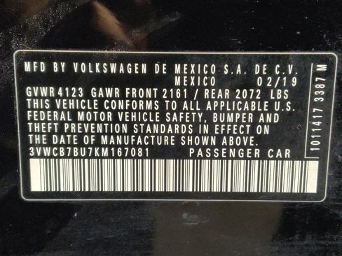 Used 2019 Volkswagen Jetta SE w/ Cold Weather Package FWD image 33