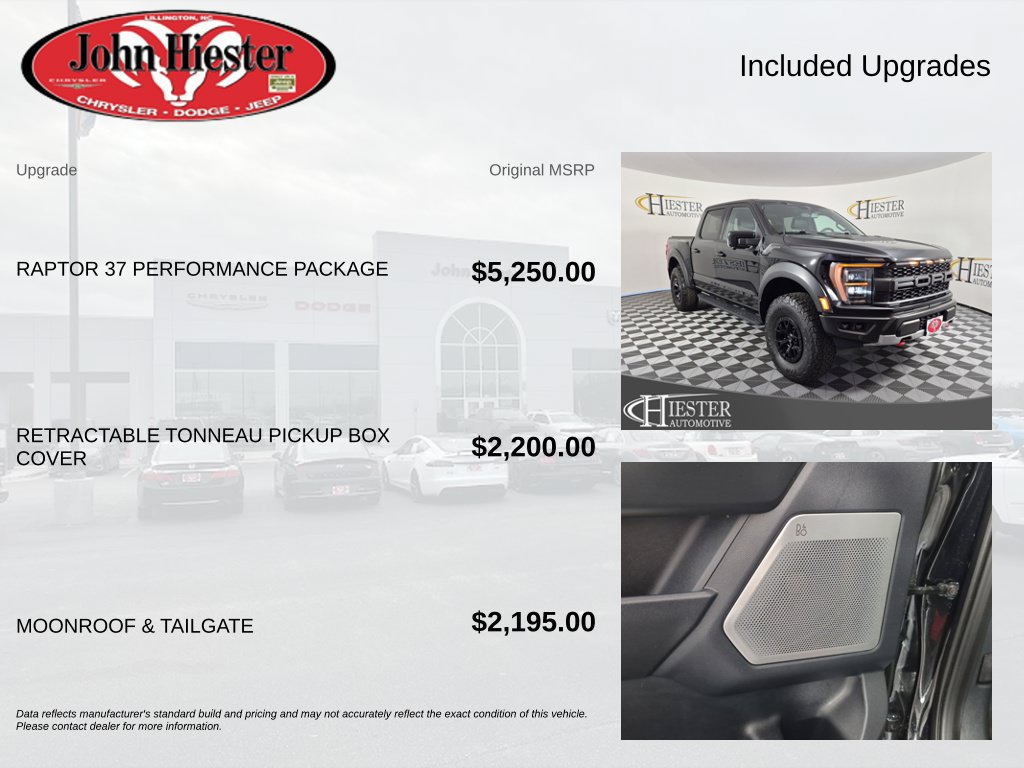 Used 2023 Ford F150 Raptor w/ Raptor 37 Performance Package AWD/4WD image 3