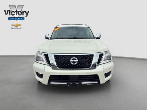 Used 2020 Nissan Armada Platinum w/ Captain's Chairs Package AWD/4WD image 2