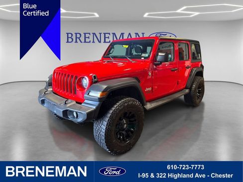 Used 2018 Jeep Wrangler Unlimited Sport S AWD/4WD image 1