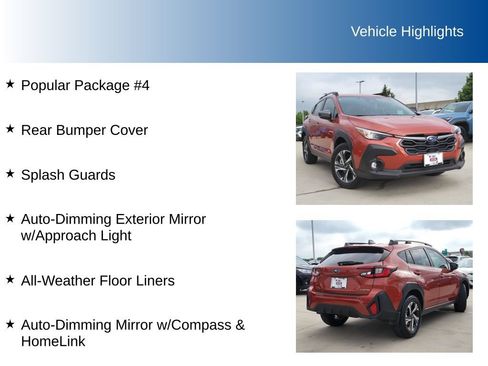 Used 2024 Subaru Crosstrek 2.0i Premium w/ Popular Package #4 AWD/4WD image 5
