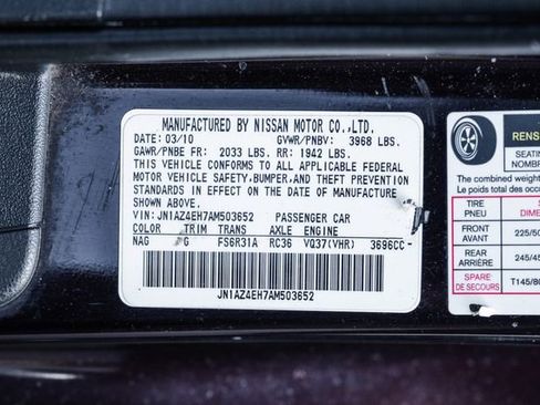 Used 2010 Nissan 370Z Touring image 54