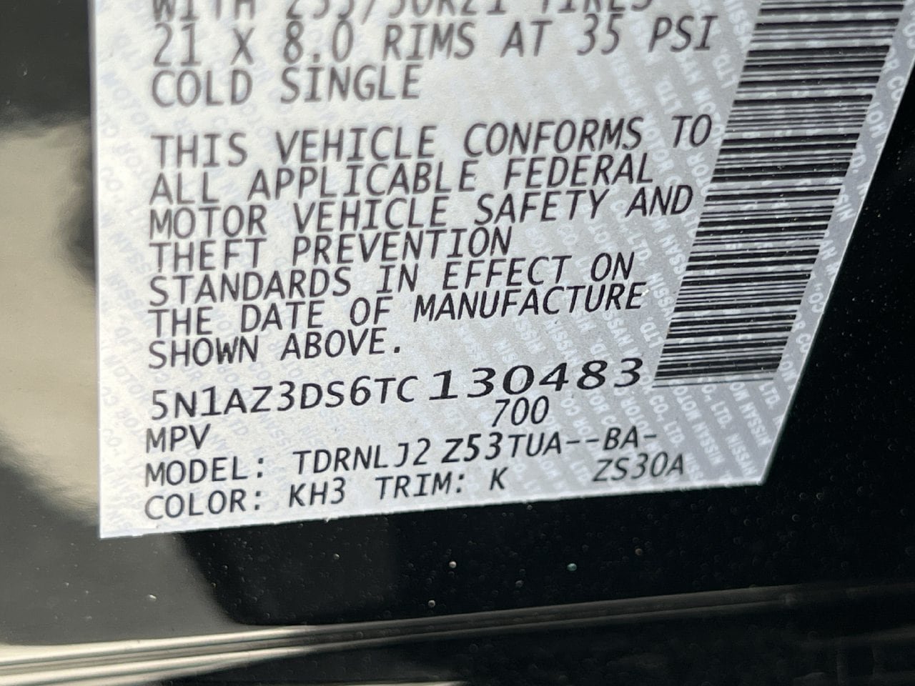 New 2026 Nissan Murano Platinum w/ Cargo Package AWD/4WD image 18