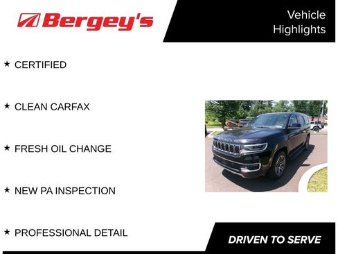 Certified 2024 Jeep Wagoneer Series II w/ Flexible Seating Group AWD/4WD image 5