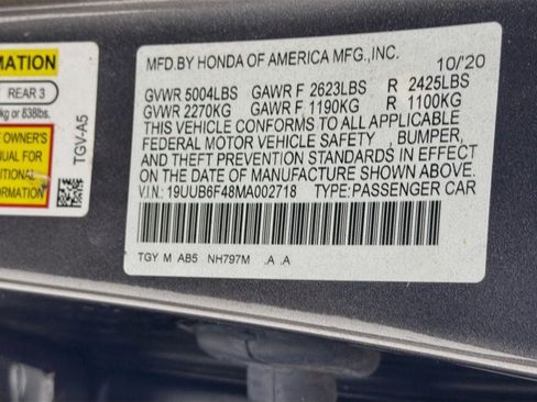 Used 2021 Acura TLX w/ Technology Package AWD/4WD image 35