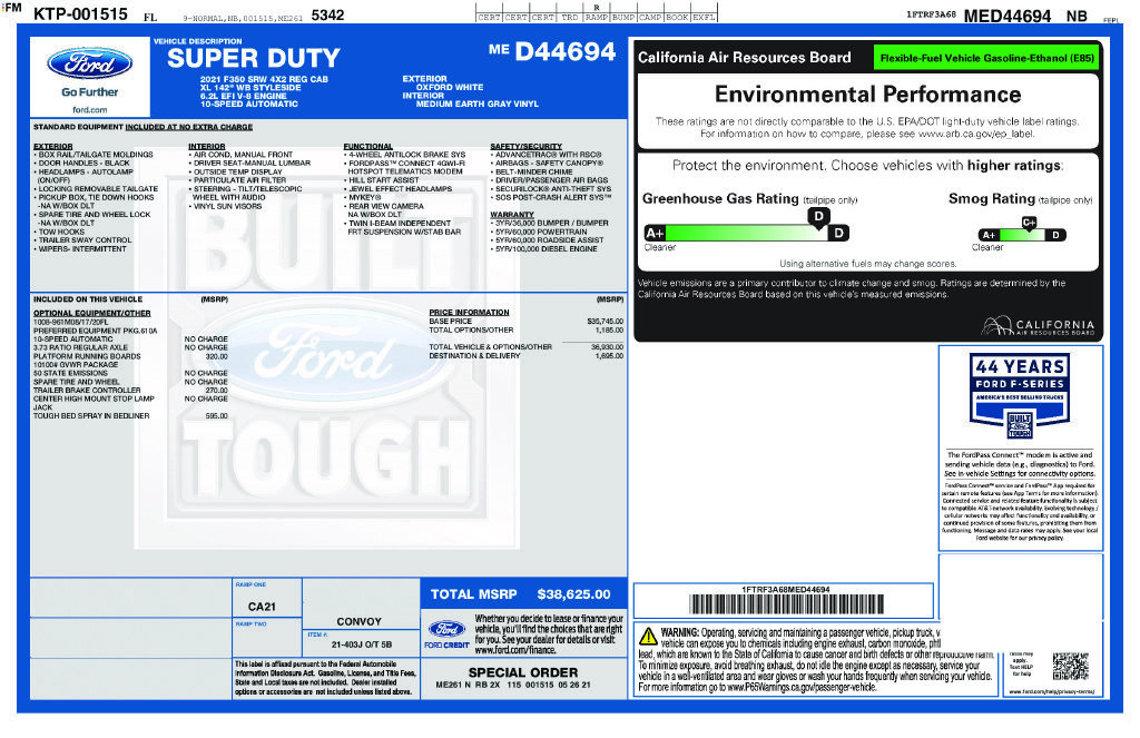 Used 2021 Ford F350 XL RWD image 3