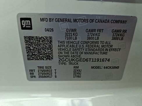 New 2026 Chevrolet Silverado 1500 LTZ w/ LTZ Convenience Package II AWD/4WD image 10