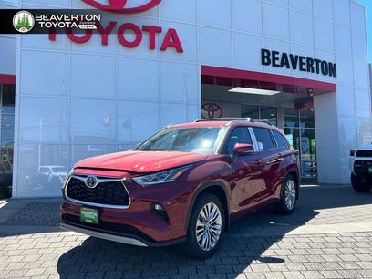 New 2026 Toyota Highlander Platinum