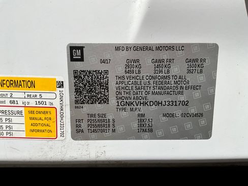 Used 2017 Chevrolet Traverse LT AWD/4WD image 18