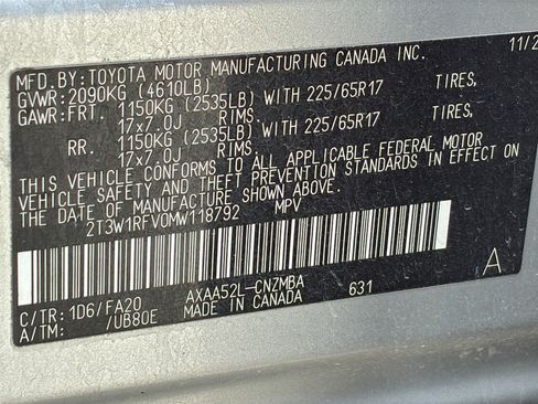Used 2021 Toyota RAV4 XLE FWD image 38