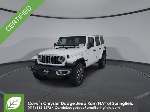 Certified 2025 Jeep Wrangler Sahara AWD/4WD image 6