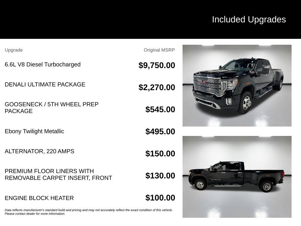 Used 2023 GMC Sierra 3500 Denali w/ Denali Ultimate Package AWD/4WD image 7