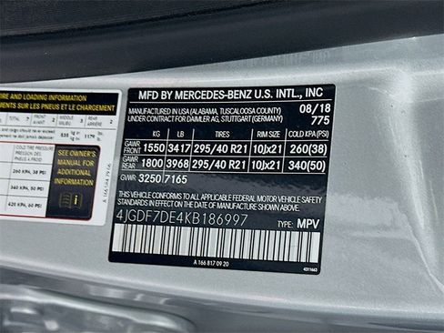 Used 2019 Mercedes-Benz GLS 550 4MATIC image 36