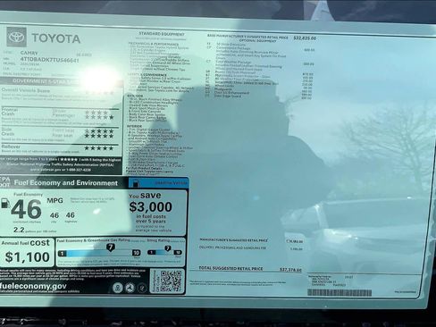 New 2026 Toyota Camry SE image 21