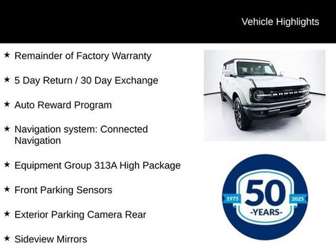 Used 2023 Ford Bronco Outer Banks AWD/4WD image 8