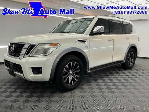 Used 2017 Nissan Armada Platinum w/ Captain Seat Package image 1