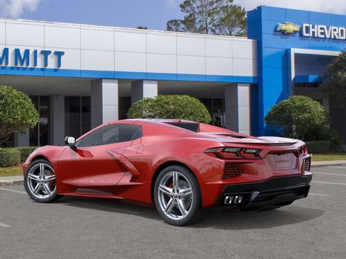 New 2026 Chevrolet Corvette Stingray Preferred Conv w/ Chrome Exterior Badge Package RWD image 3