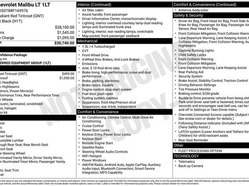 Used 2024 Chevrolet Malibu LT image 13