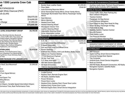 Used 2023 RAM 1500 Laramie AWD/4WD image 4
