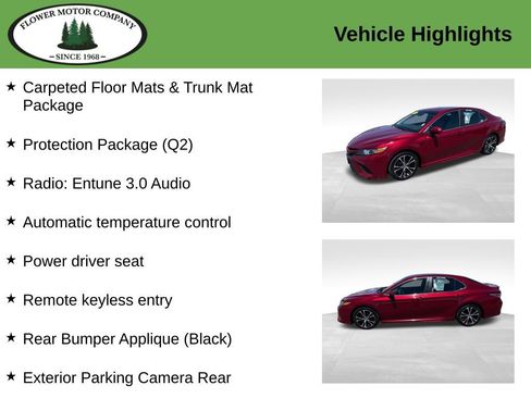 Used 2018 Toyota Camry SE w/ Protection Package (Q2) FWD image 4