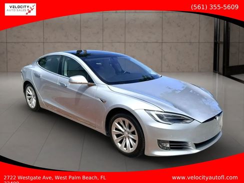 Used 2018 Tesla Model S 75D AWD/4WD image 1