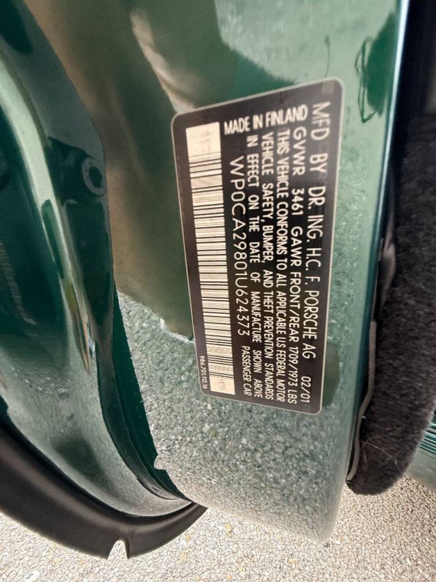 Used 2001 Porsche Boxster RWD image 54