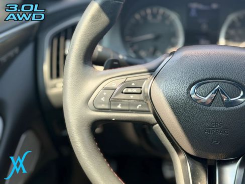 Used 2023 INFINITI Q50 Red Sport 400 w/ Black Opal Edition AWD/4WD image 17