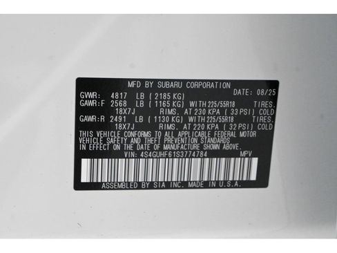 New 2025 Subaru Crosstrek 2.5i Sport w/ Crosstrek Mirror Package image 30