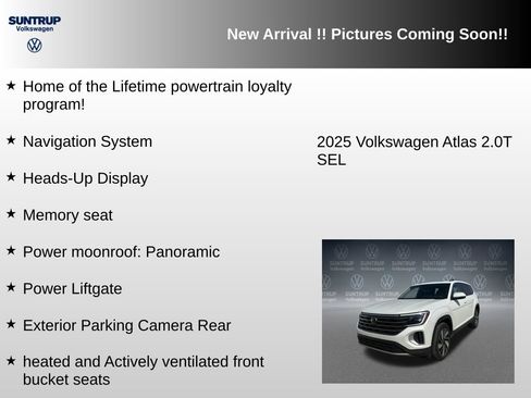 Used 2025 Volkswagen Atlas SEL image 5