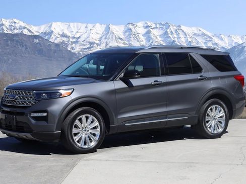 Used 2021 Ford Explorer Limited w/ Hybrid Equipment Group 310A AWD/4WD image 2