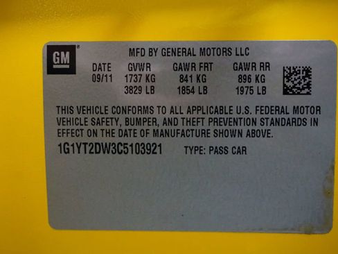 Used 2012 Chevrolet Corvette Grand Sport w/ 4LT Preferred Equipment Group RWD image 18
