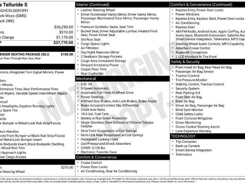 Used 2020 Kia Telluride S w/ S 8 Passenger Seating Package image 2