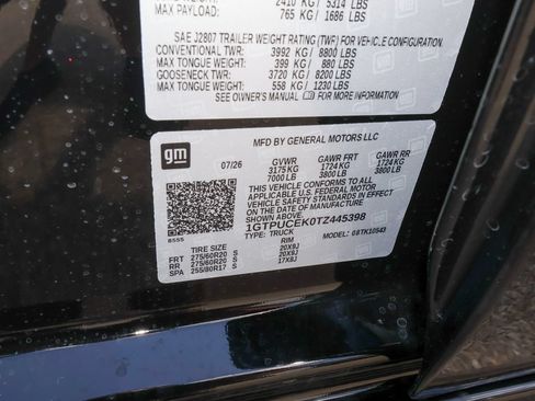 New 2026 GMC Sierra 1500 Elevation w/ Elevation Select Package AWD/4WD image 32