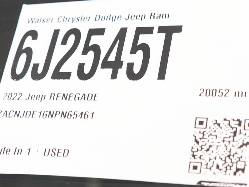 Used 2022 Jeep Renegade Altitude w/ Convenience Group AWD/4WD image 30