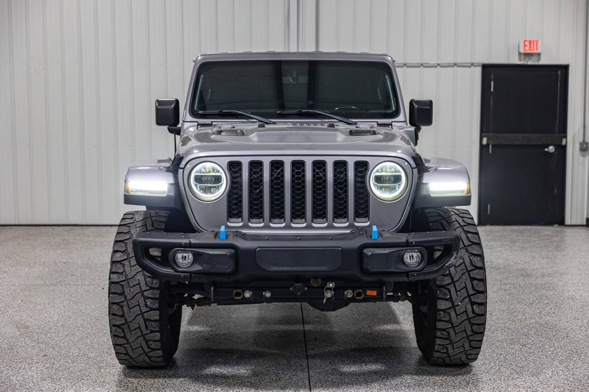 Used 2021 Jeep Wrangler Unlimited Rubicon 4xe w/ Steel Bumper Group AWD/4WD image 8
