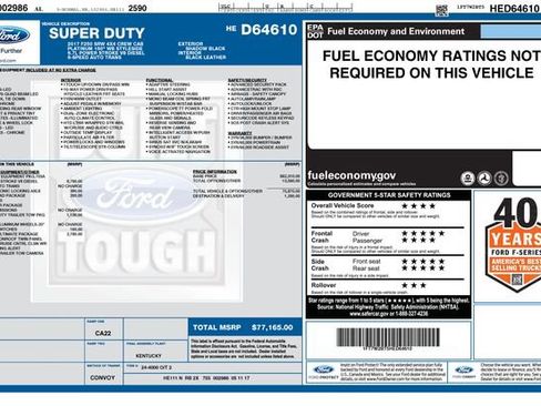 Used 2017 Ford F250 Platinum w/ Platinum Ultimate Package image 24