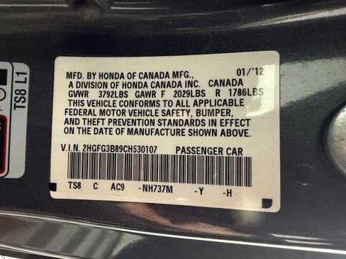 Used 2012 Honda Civic EX image 24