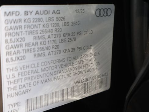 New 2026 Audi Q3 quattro 2.0T AWD/4WD image 27