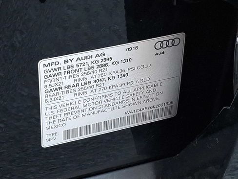 Used 2019 Audi SQ5 Prestige AWD/4WD image 27