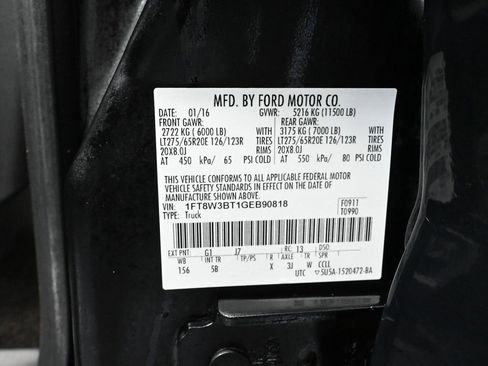 Used 2016 Ford F350 Lariat w/ Lariat Ultimate Package image 50