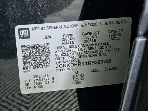 Used 2024 Chevrolet Blazer EV RS image 12