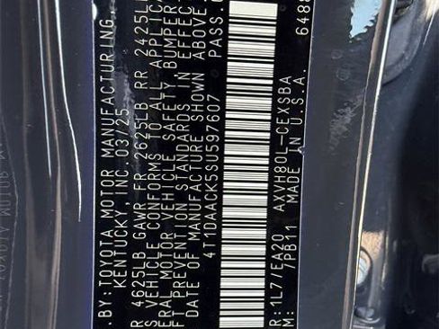 Certified 2025 Toyota Camry SE w/ Multimedia Upgrade Package image 29