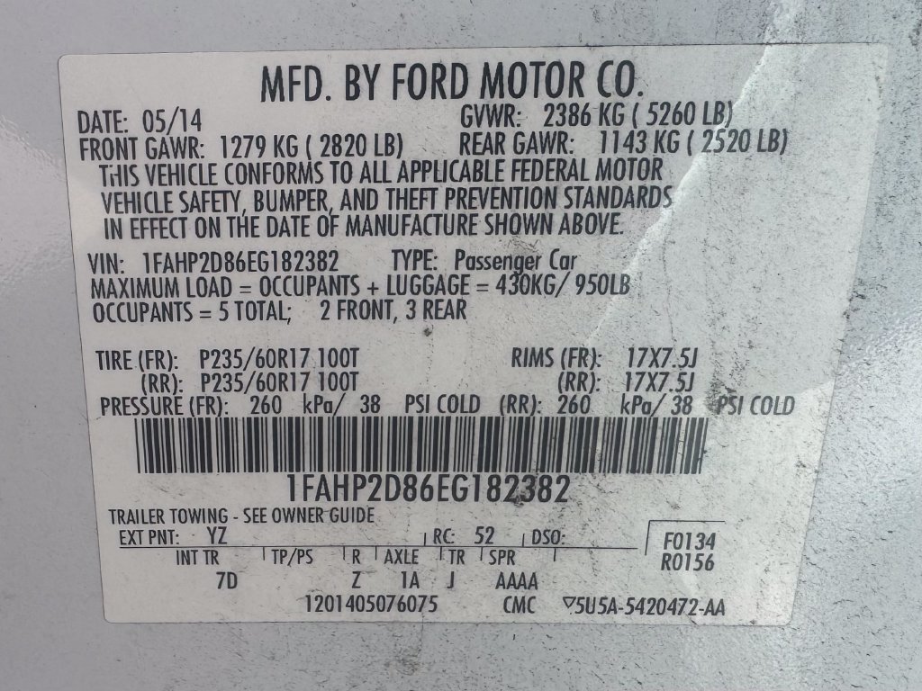 Used 2014 Ford Taurus SE FWD image 13