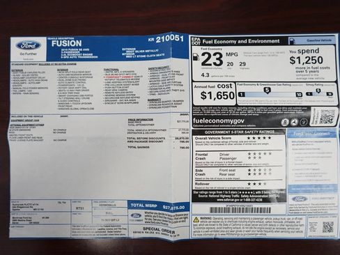 Used 2019 Ford Fusion SE AWD/4WD image 53
