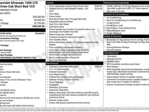 Used 2022 Chevrolet Silverado 1500 Custom w/ Rally Edition AWD/4WD image 35